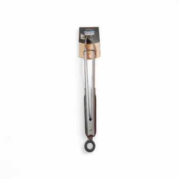 Imagem de PEGADOR DE CARNE COM LÂMINA E AÇO INOX E PROTEÇÃO EMBORRACHADA CHURRASCO BLACK TRAMONTINA